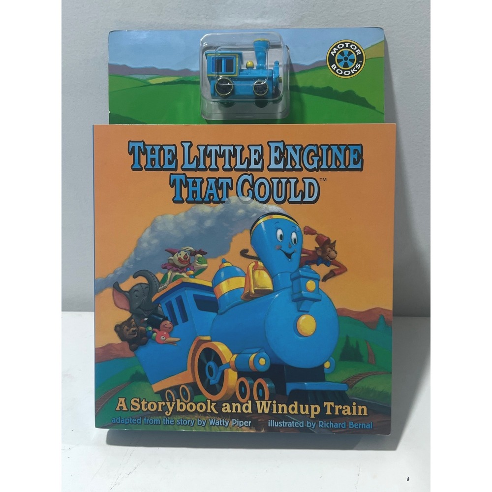 The Little Engine That Could Storybook and Windup Train Motor Books Watty Piper